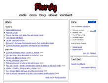 Tablet Screenshot of flurdy.com